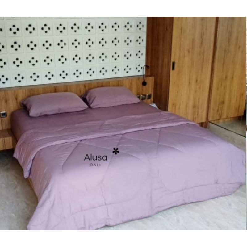 SPREI SET BEDCOVER ALUSA BALI SIZE 180&200