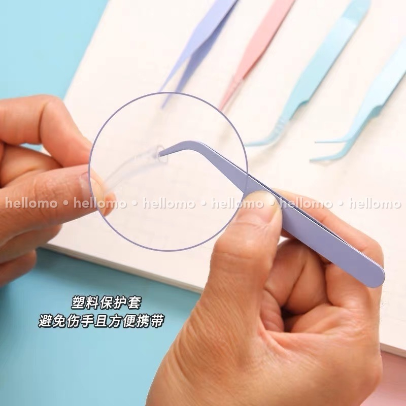 Penjepit Stiker Tweezer Jepitan Sticker Scrapbook Tools Alat Jepit