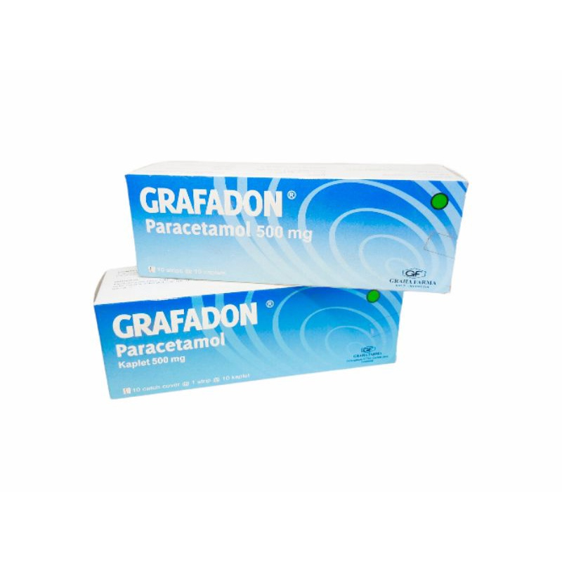 Grafadon Paracetamol Kaplet 500mg Box (10strip)
