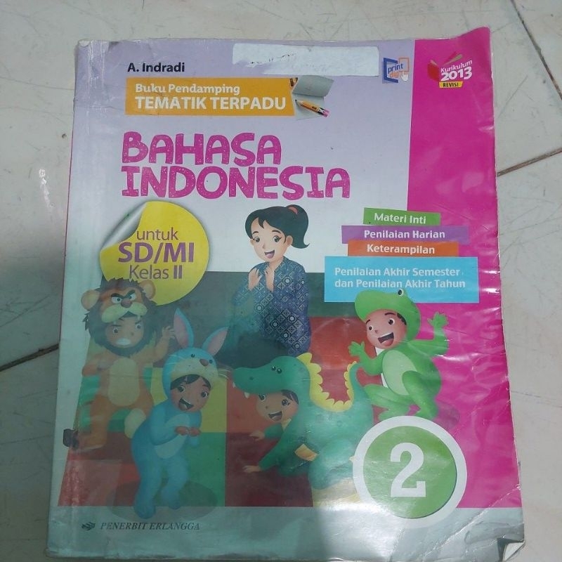 

Bahasa Indonesia Tematik Terpadu kelas 2 SD