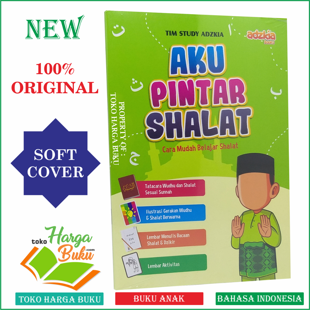Foto Aku Pintar Shalat Buku Anak Cara Mudah Belajar Sholat Penerbit Adzkia