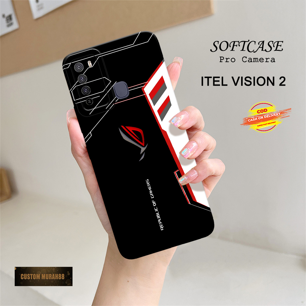 Case Itel Vision 2 Terbaru - Fashion Case Gaming - Casing Hp Itel Vision 2 - Soft Case Hp Itel Visio