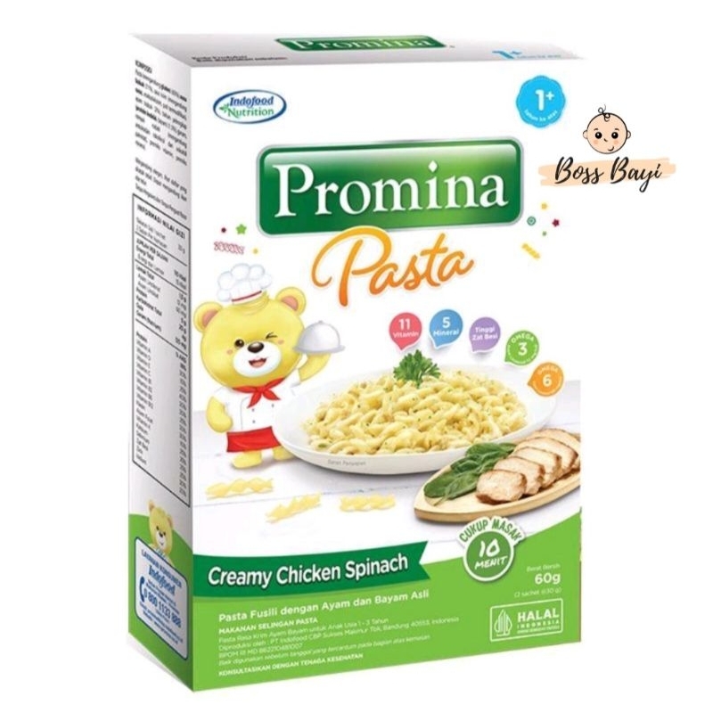 PROMINA - Pasta Bayi Creamy Chicken Spinach | Mac &amp; Cheese