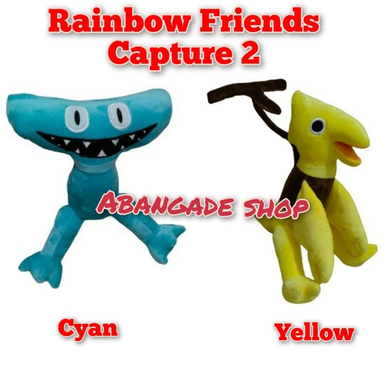 boneka rainbow friend capture 2 mainan boneka rainbow friends