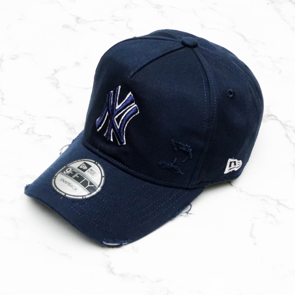 Topi NY MLB Baseball Pria Import Mirror Ori Motif Sobek