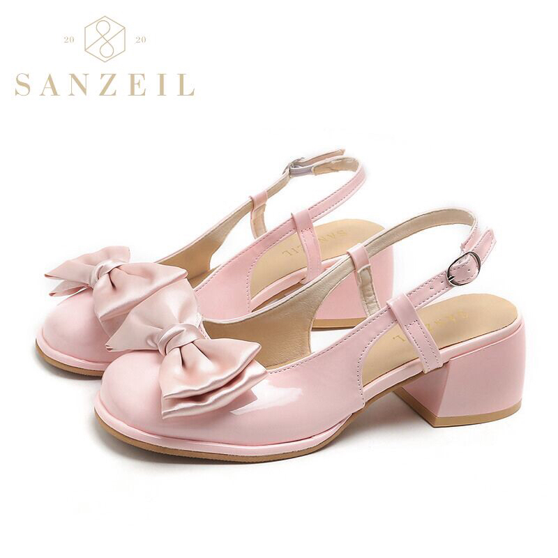 SG1108 syafniegalery sanzeil cutie original brand sepatu hak tahu pita import