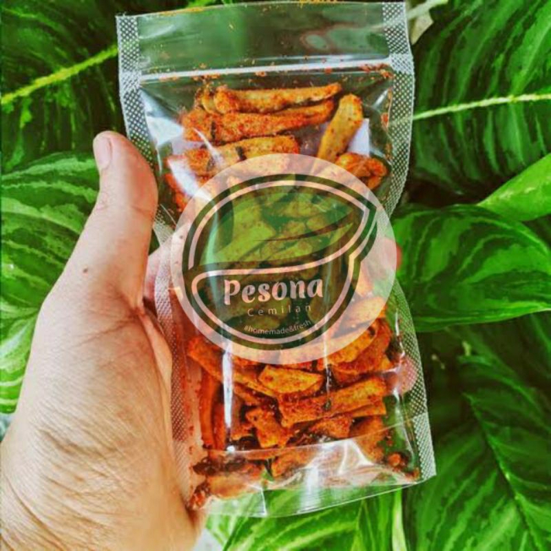 

Basreng Stik pedas daun jeruk