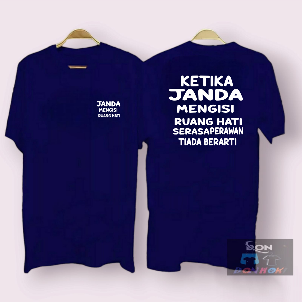 Cod/Kaos Ketika Janda Megisi Ruang Hati Kaos Terlaris Kualitas Terjamin Kaos /Kaos Murah Kaos Cowok Pakiaan Pria Wanita Kaos Distro Kaos Pria Dan Wanita atasan pria