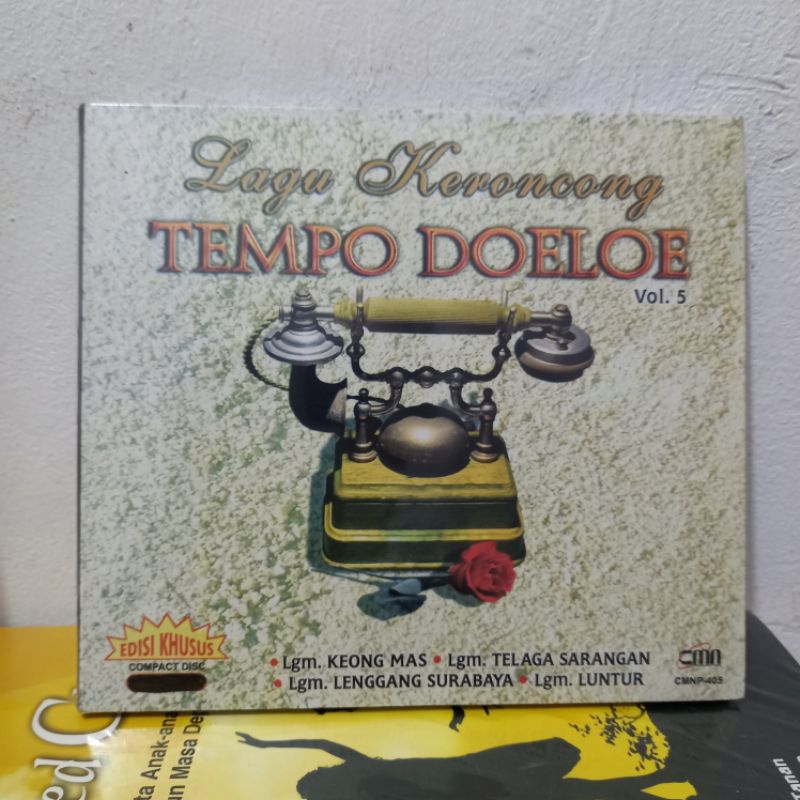 CD Original Asli Lagu Keroncong TEMPO DOELOE . VOL 5 .