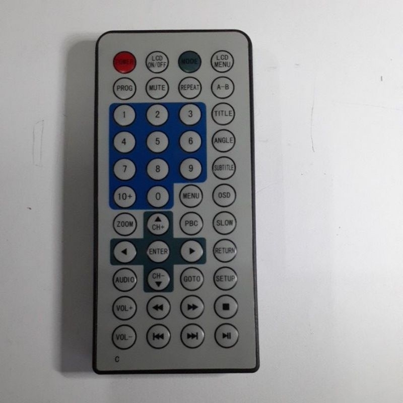 Remote DVD TV portable