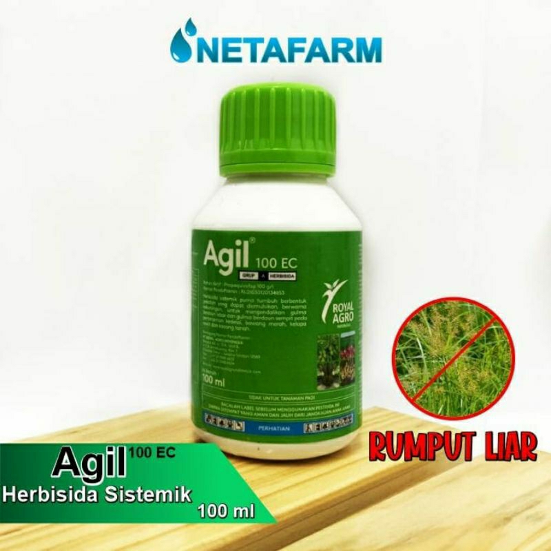 herbisida sistematik agil 100ec dari royal agro isi 100ml