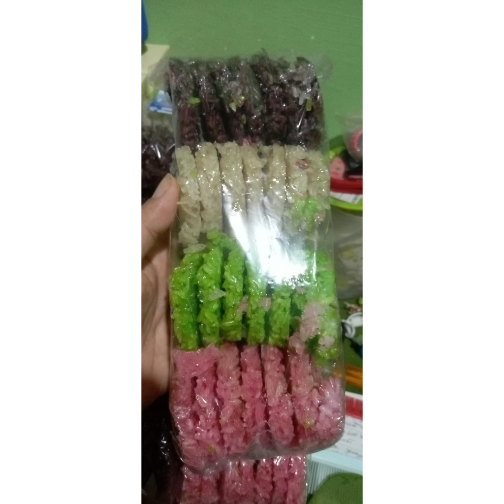 COD!!!&quot;Pesta Rasa dengan Rengginang Jumbo Rainbow: Sajikan Kelezatan yang Renyah di Lidah Anda&quot;