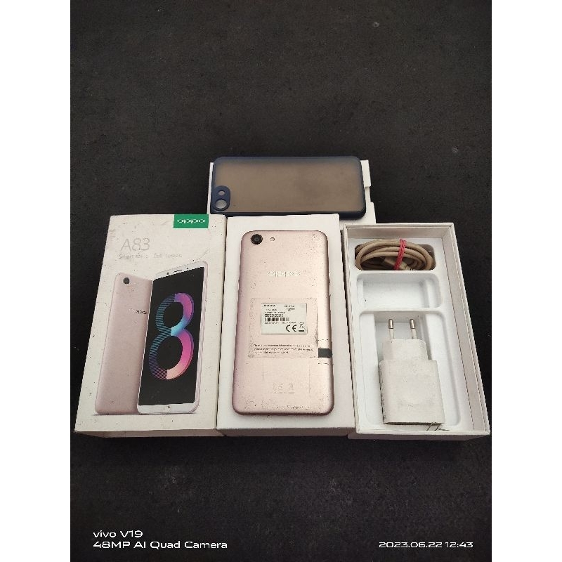 (SECOND) Oppo A83 ram 3/32 Fullset Segel