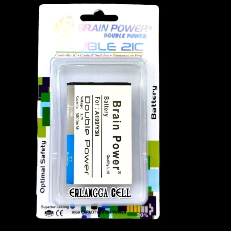 BATRE BATERAI HUAWEI Y3II / LUA-U22 / A199 / Y600 / G610 / G710 / HUAWEI HB505076RBC