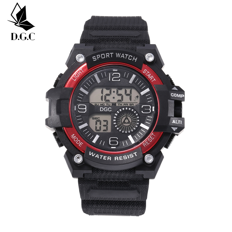 COD Jam Tangan Pria Rubber Sport Digital Grosir Elekrtonik Couple M193