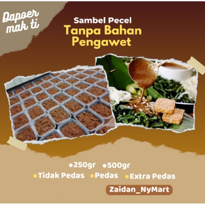 

sambal pecel Dapoer Mak Ti