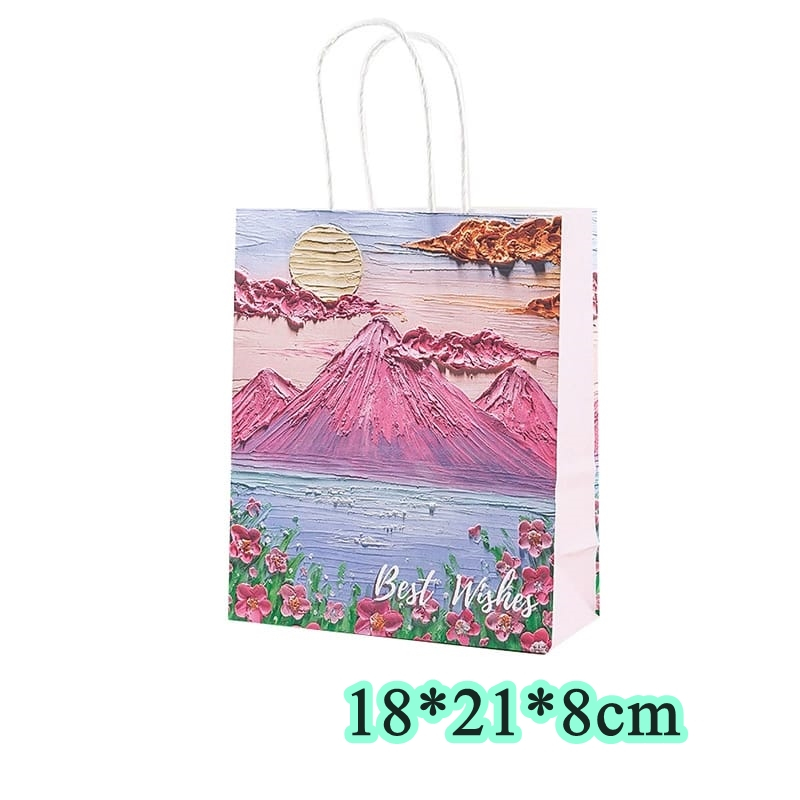 [ORGM] Aneka Gift Bag Paper bag Xmas Natal Tas Kado Plastik Kertas Full Colour Motif Bear Lucu