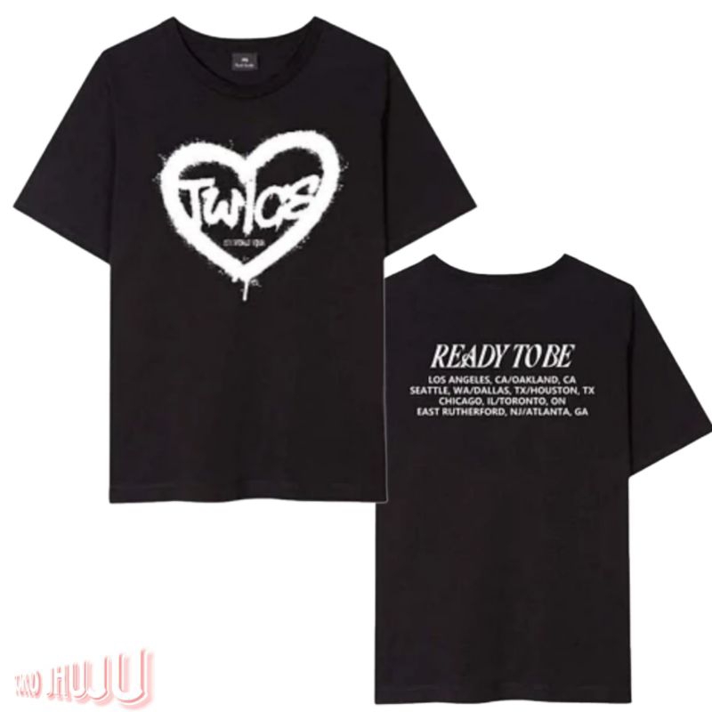 Kaos Twice 5th Tour Ready To Be Dallas (Sablon DPN BLKNG)