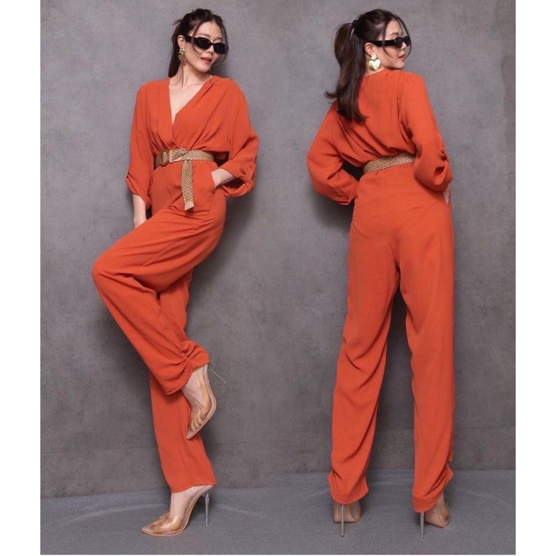 jumpsuit panjang wanita / overall wanita fashion / fashion wanita / jumpsuit korean