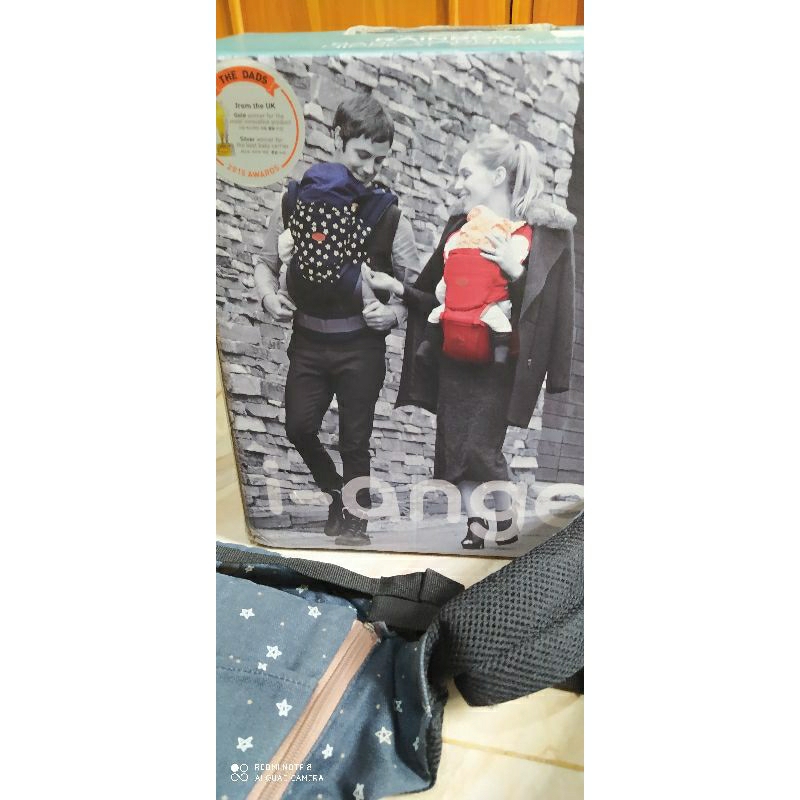 Preloved Gendongan Carrier I-Angel Rainbow Original