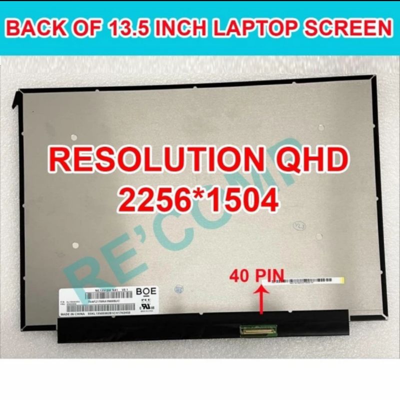 LAYAR LED LCD ACER SWIFT 3 SF313-52 SF313-52G SF313-53 SF313-53G 13.5"
