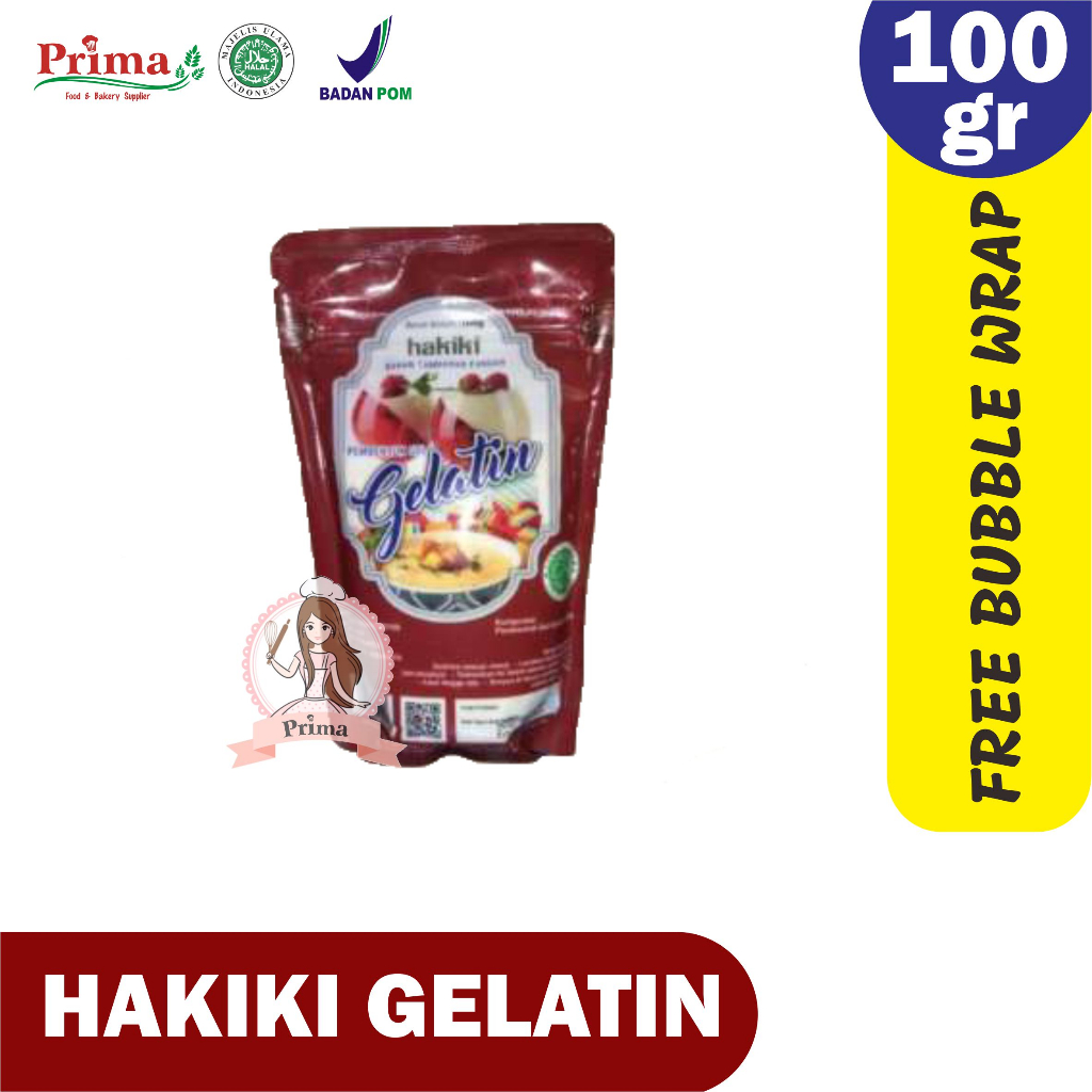 

Gelatin 100gr - Hakiki