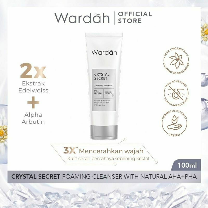 WARDAH CRYSTAL SECRET FOAMING CLEANSER