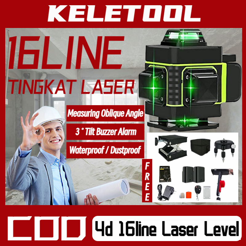 Keletool laser level laser bangunan waterpass laser laser leveling keletool laser waterpass laser