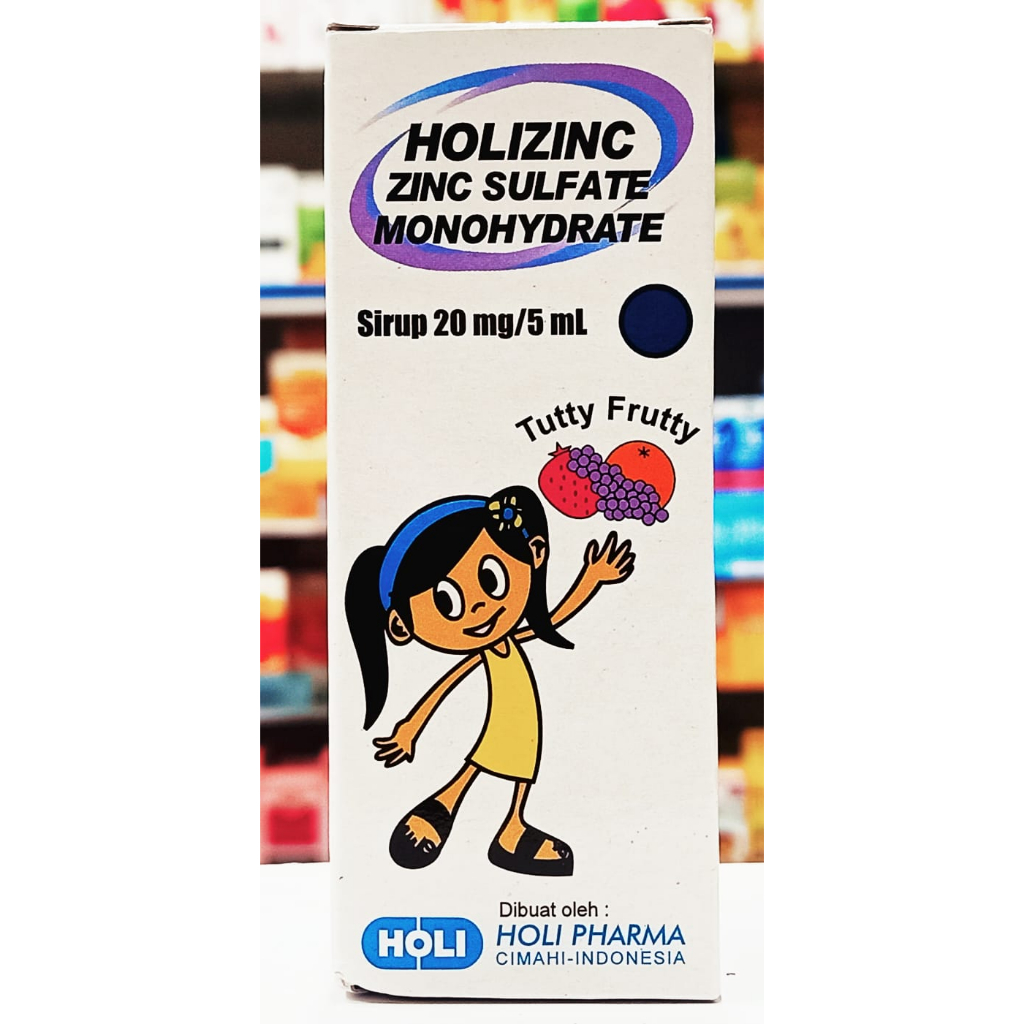 Holizinc Sirup 60ml - Untuk mencegah diare pada anak