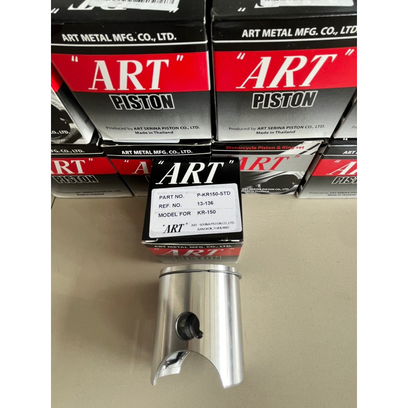 Piston ART Seher ART Ninja R Ninja RR Standar 59MM 59 MM Pin 15 Single ring dan Double ring ART Thailand Original