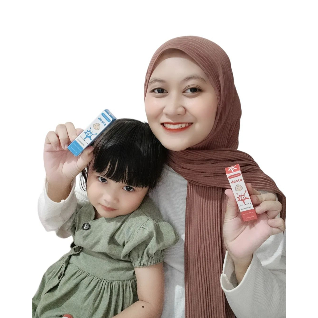 [HARGA TERMURAH] Desla Baby (Cessa Alternatif) Meredakan Demam Bayi Alami - Fever Drop Essential Oil
