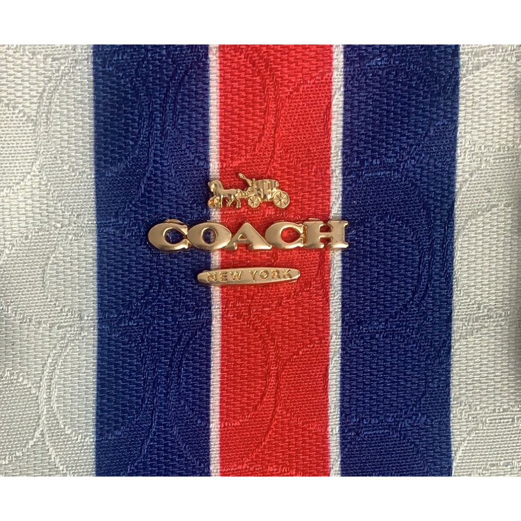 Coach Original 4086  CH210  210  Classic Logo Canvas MOLLIE 25 Small Tote Bag Handbag Crossbody Bag Shoulder Bag  ttb