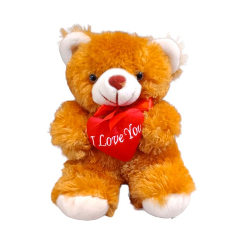 BONEKA BEAR I LOVE YOU SZ M &amp; SZ L