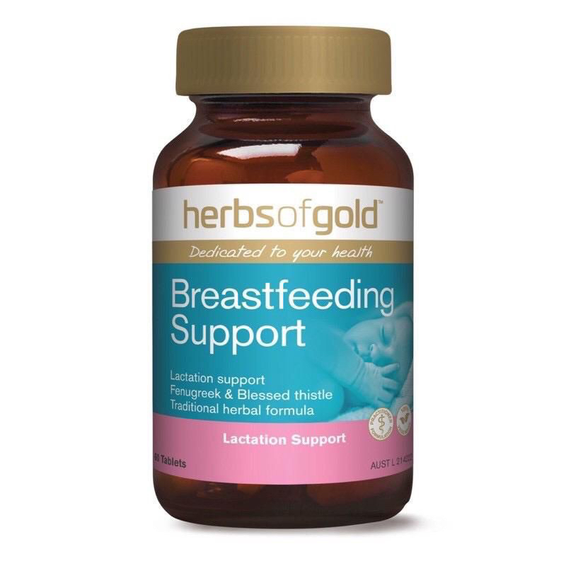 Herbs of Gold Breasfeeding Support HOG Double Strength 60 tablet ASI Booster