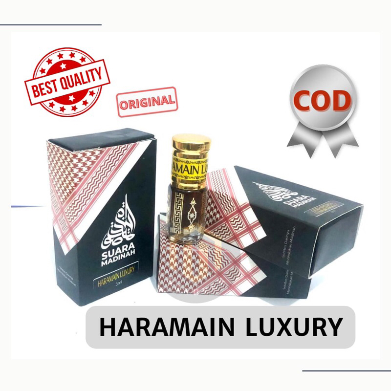 Parfum Suara Madinah Haramain Luxury original