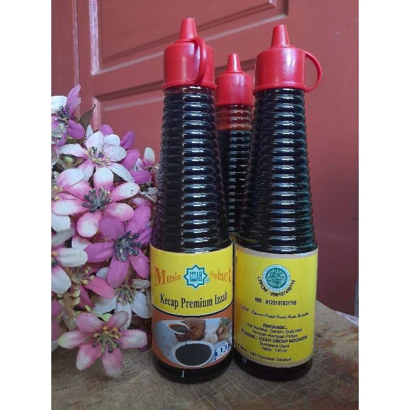 

KECAP Premium IZZAH | KECAP MANIS IZZAH | KECAP 140ml