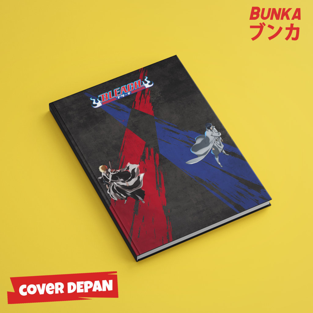 

Note Book Anime Bleach TYBW Hardcover A5 Buku Tulis Catatan Notes Agenda Planner Jurnal vintage buku catatan story book kado anniversary valentine cowok cewek murah