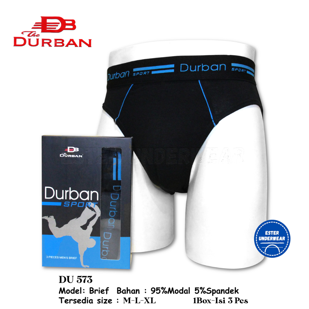 Celana Dalam Pria Durban Sport DU 573 Isi 3Pcs/Pack