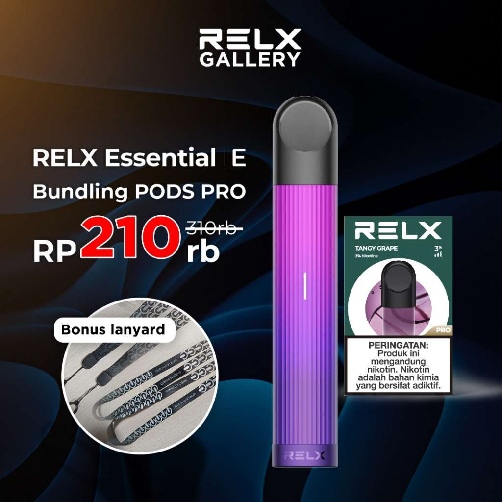 Relx Essential Neon Purple Bundling Starter Pack