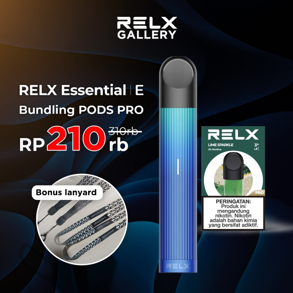 Relx Essential Blue Glow Bundling Starter Pack