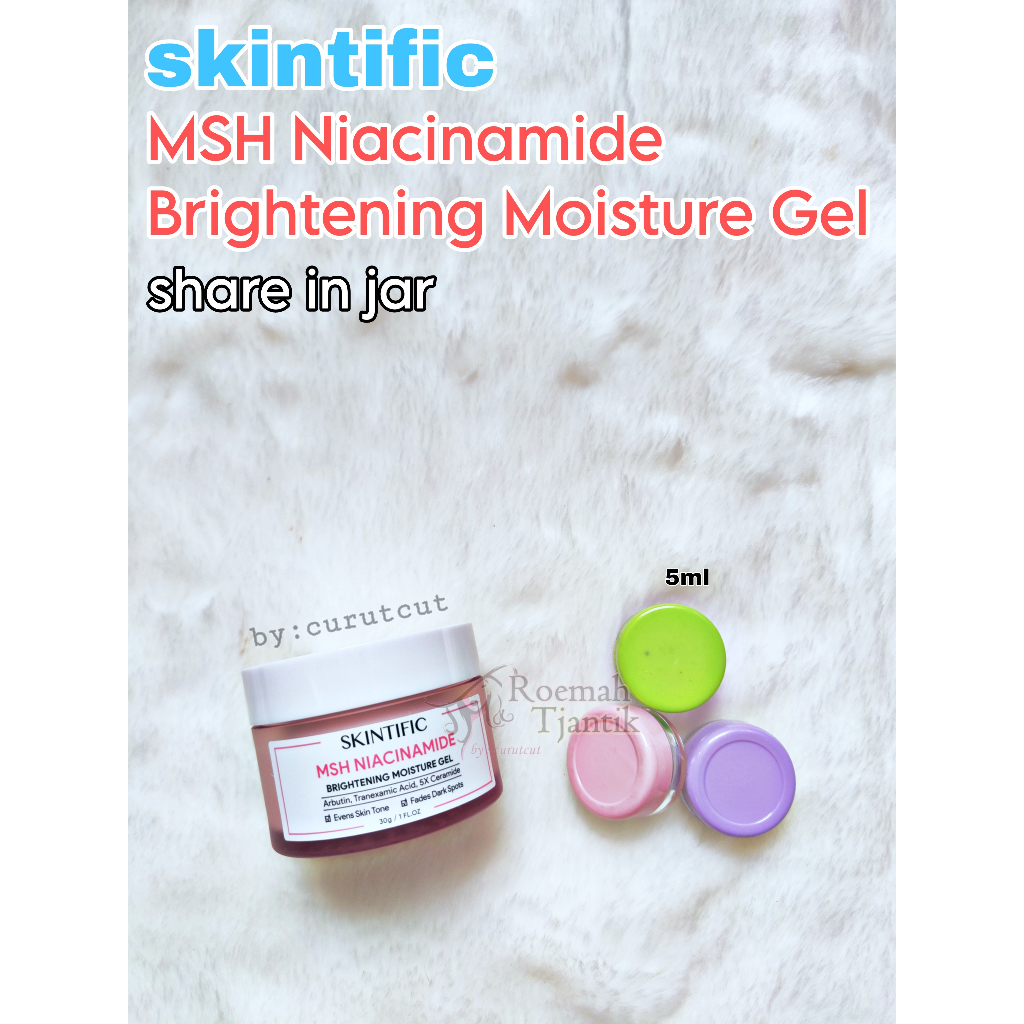 [Share in Jar] Skintific MSH Niacinamide Brightening Moisture Gel