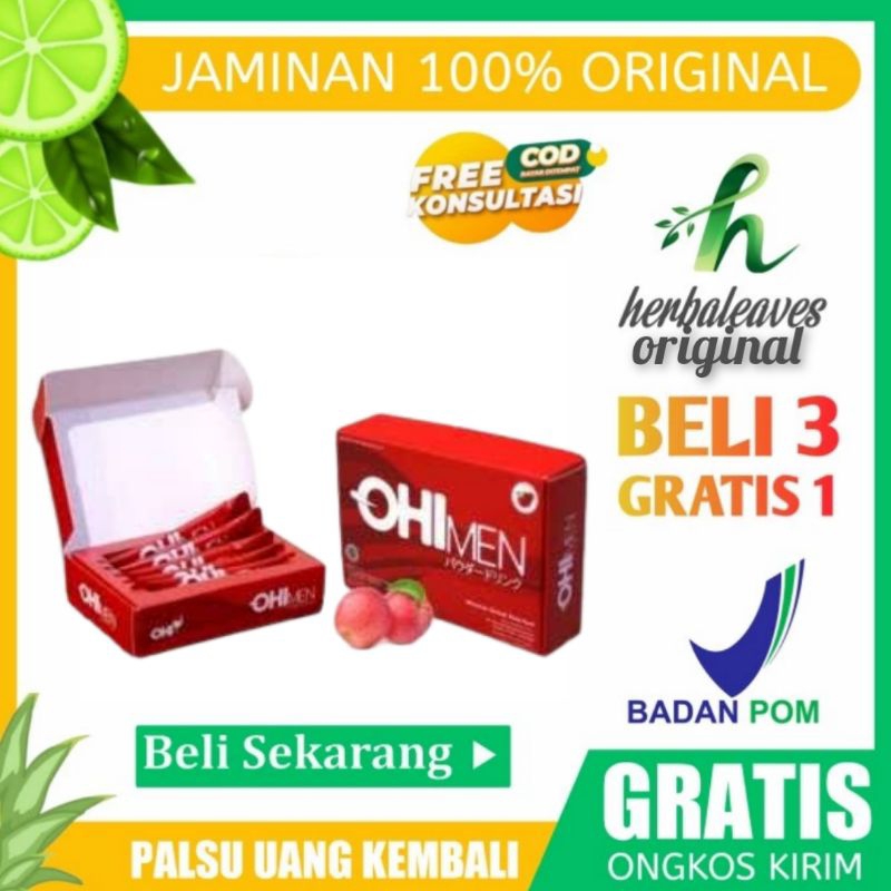 ohimen suplemen pria original