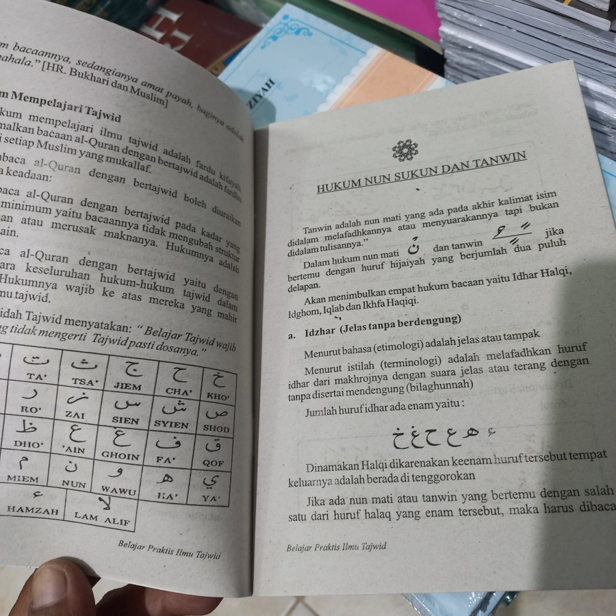 Buku Belajar Praktis ILMU TAJWID