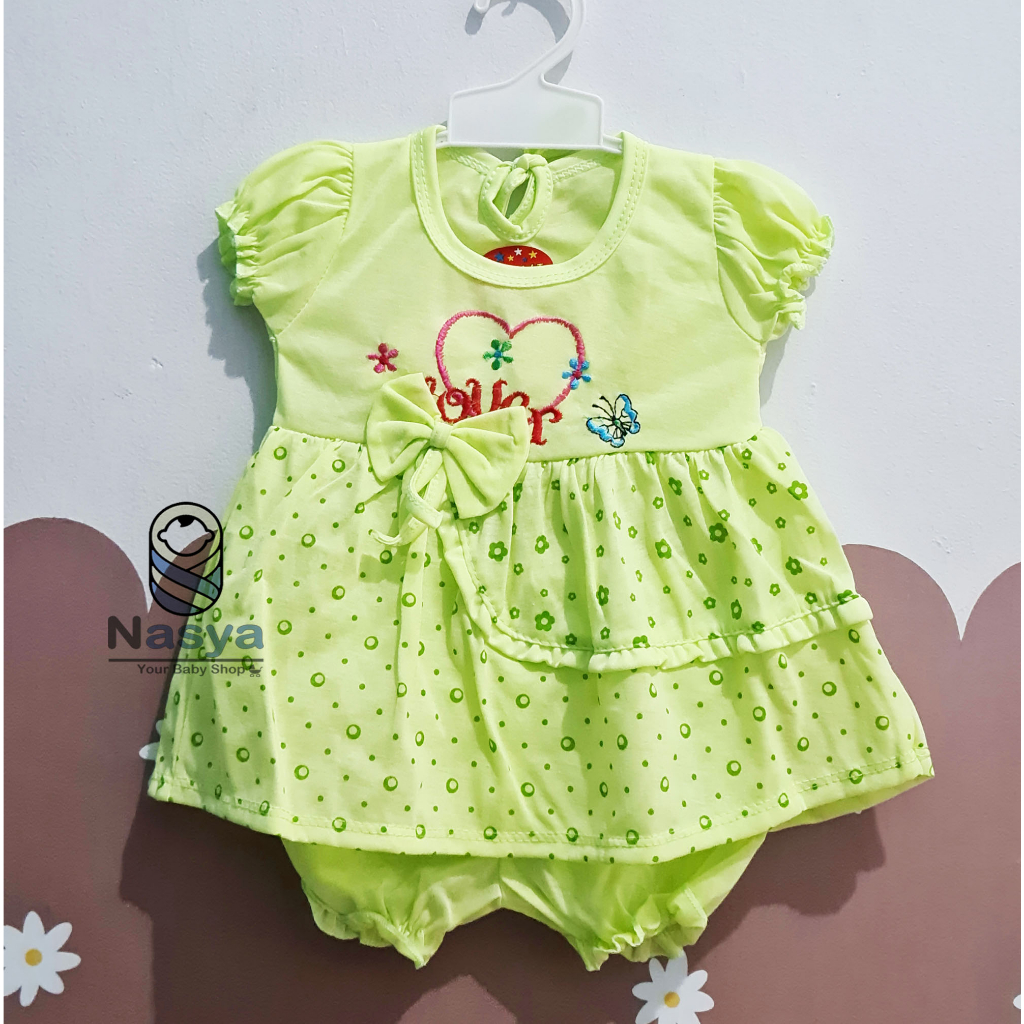 [N-047] Setelan Baju sehari-hari anak perempuan (Newborn/0-6 bulan)