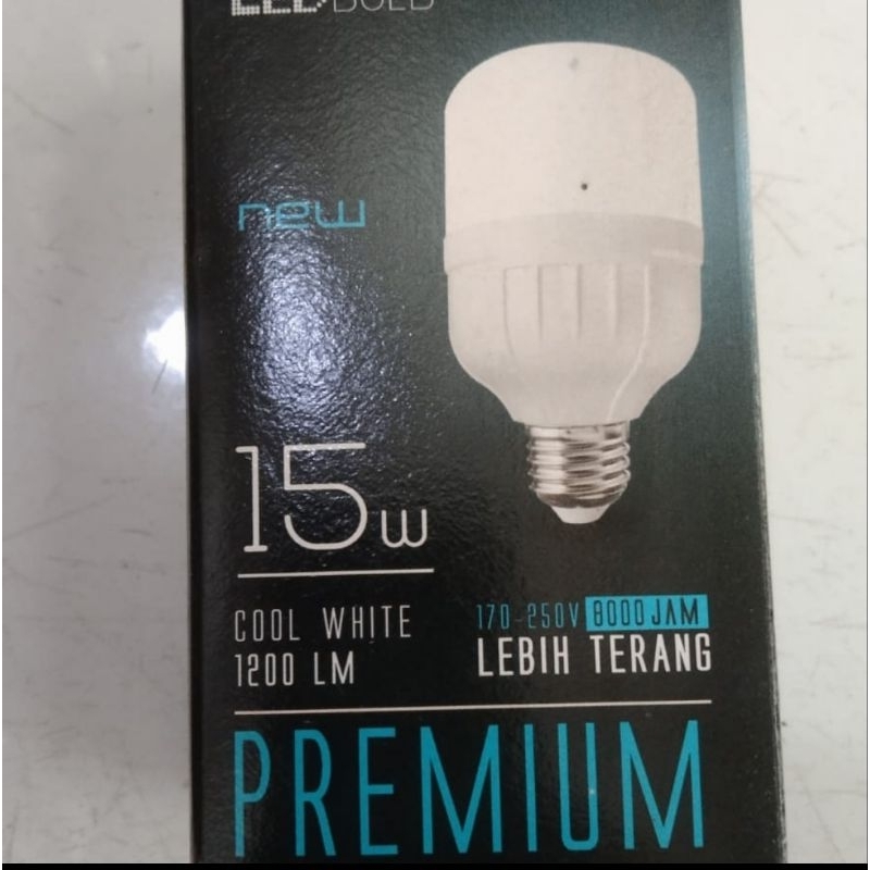 Bohlam Led 15watt - Bohlam Kamar Tidur / Ruang Keluarga / Teras / Dapur / Ruang tamu
