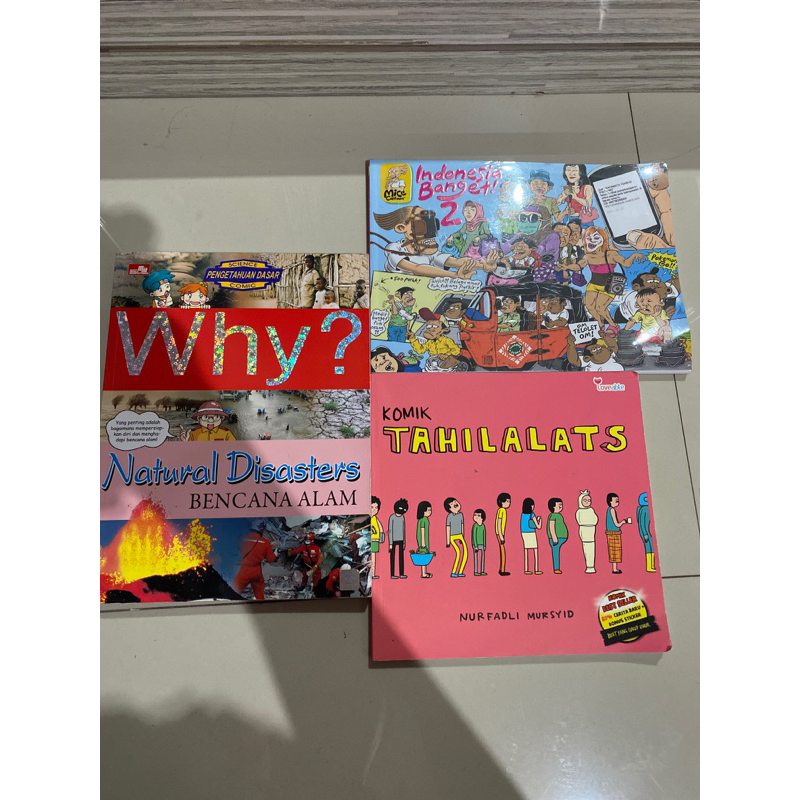 

BUKU PRELOVED: WHY, TAHILALATS, INDONESIA BANGET