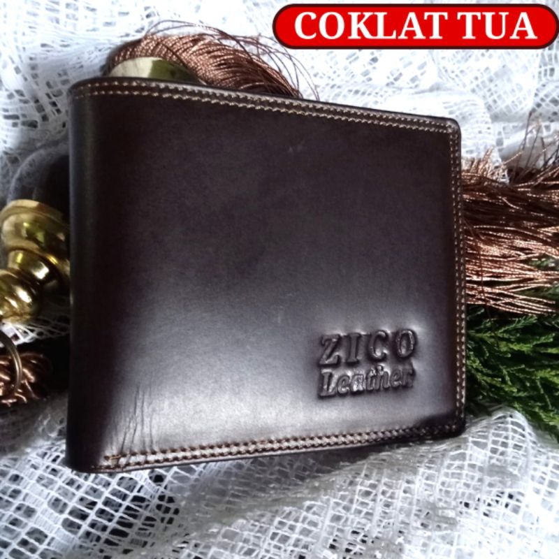 DOMPET KULIT PRIA KULIT SAPI ASLI 100% FULL KULIT QUALITAS BAGUS MODEL TIDUR ORIGINAL