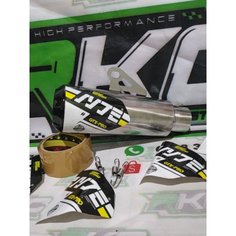 Knalpot Silincer Norifumi GTX Pro Bebek Trail Jupiter, Vega, Revo, Supra, Smash