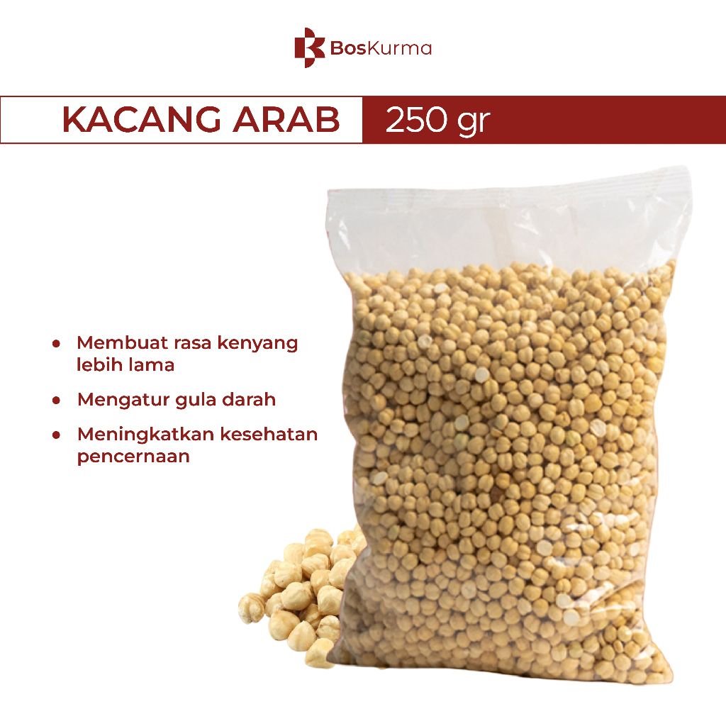 

Kacang Arab India 250 Gram Original Oleh Oleh Haji Umrah