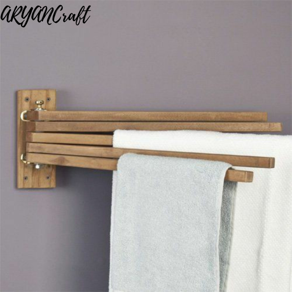 Jemuran Baju Dinding Lipat / Jemuran Baju / Jemuran Baju Bayi / Jemuran Baju Dinding Tempel